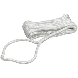 Трос швартовый 10мм*10м белый 18-прядный Santong Rope (STMLW04)